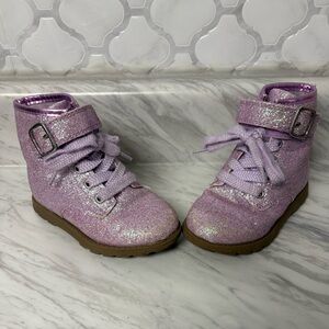 Carters sparkly boots toddler size 8